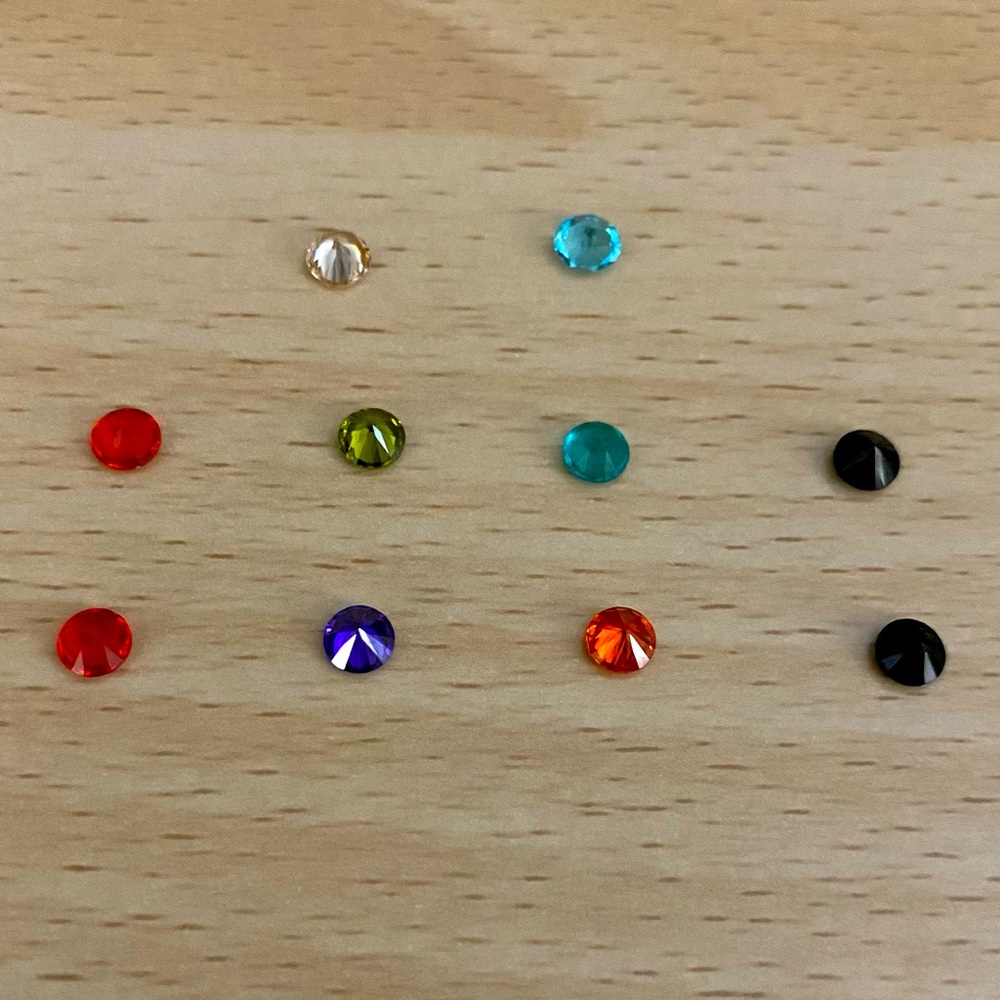 New Origami Owl Round Birthstone Crystals - 10 available - priced at $5 each - Picture 2 of 3
